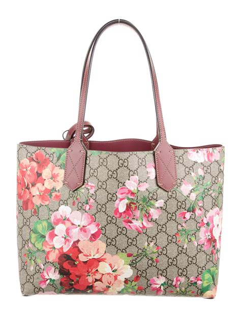 gucci flower tote bag.